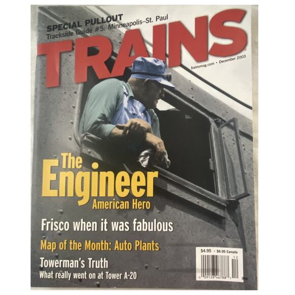 Vtg Lot 4 Trains Sept Oct Nov Dec 2003 Magazine Engineer Locomotive Railroad - Picture 9 of 11